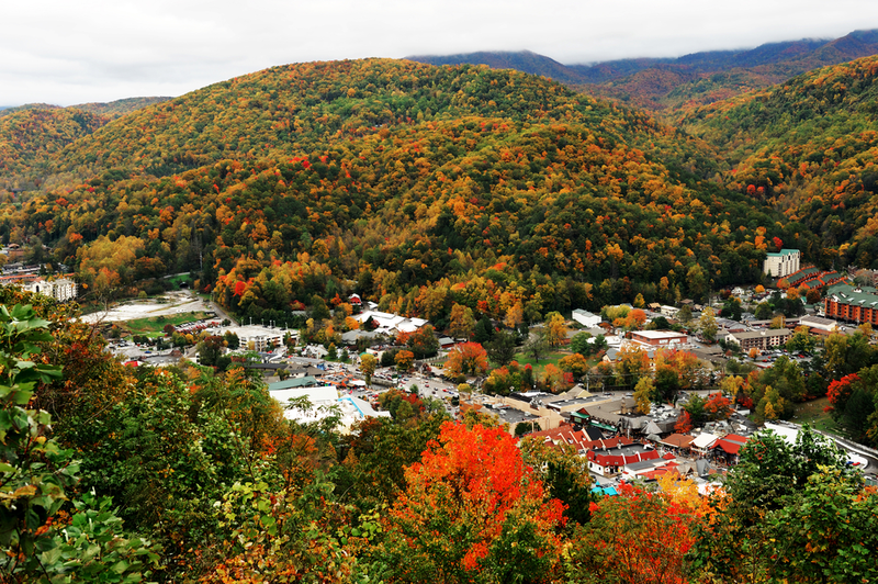 Gatlinburg fall colors